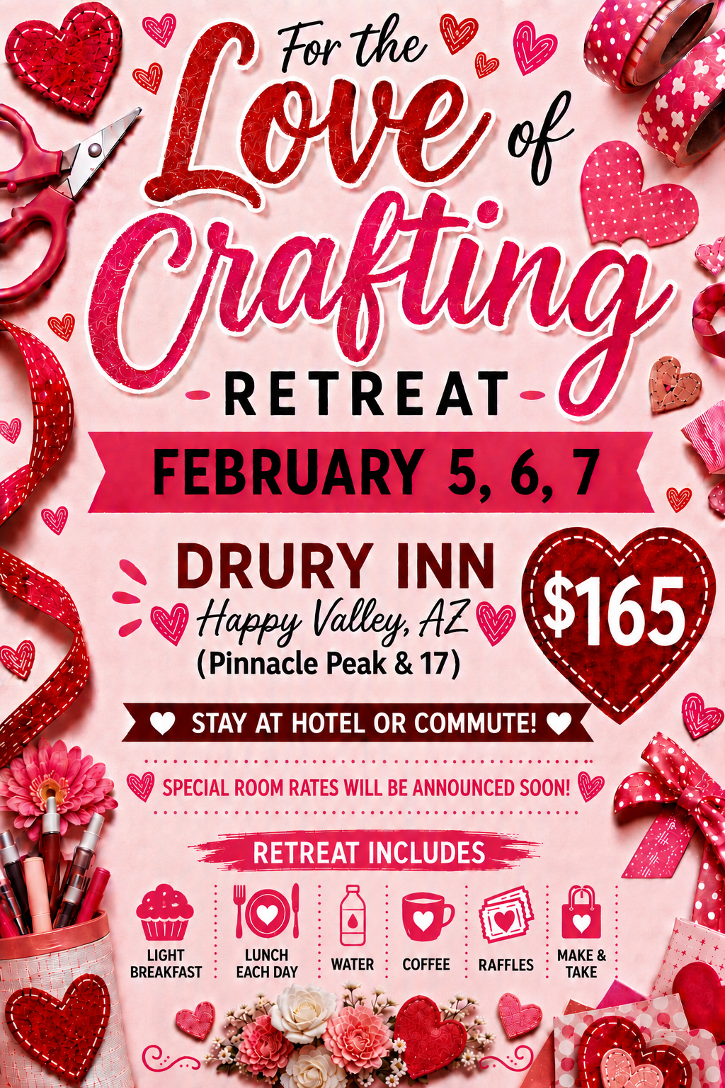 For the Love of Crafting Retreat | 2027